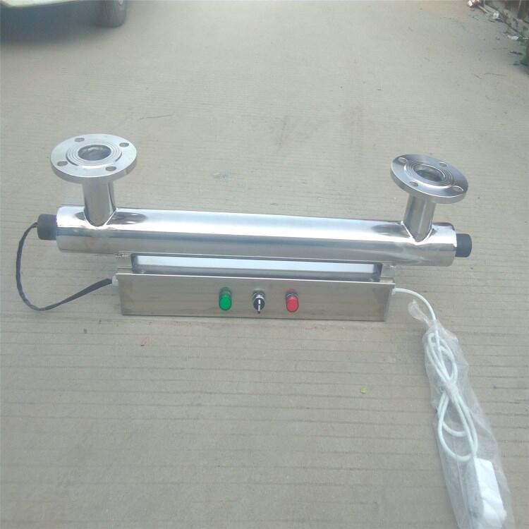 山東青島市小區(qū)供水紫外線(xiàn)殺菌器冀誠(chéng)科可定做全不銹鋼