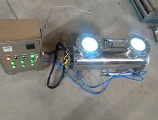 北京宣武區(qū)水上樂園原水處理紫外線消毒器冀誠科