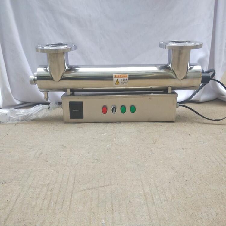 江西上饒市水上樂園原水處理紫外線消毒器冀誠科