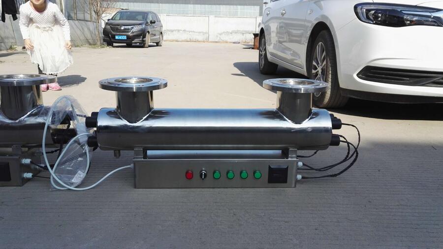 上海黃浦區(qū)污水處理紫外線殺菌器 框架結(jié)構(gòu)紫外線消毒器