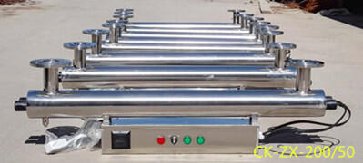 晉城原水處理設(shè)理紫外線消毒器CK-ZX-200/50