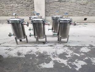 內(nèi)蒙古糖漿不銹鋼濾袋過濾器 4濾袋袋式過濾器