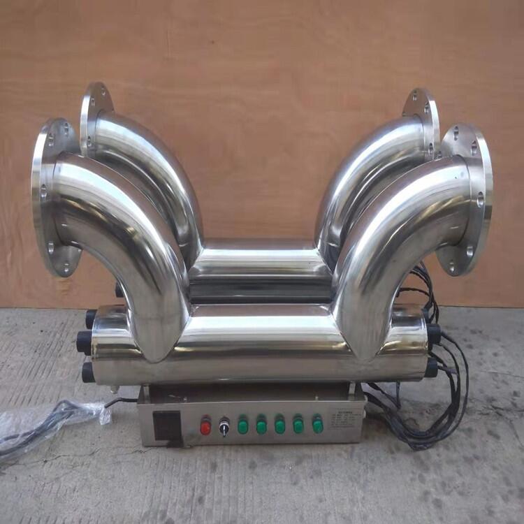 廣西賀州市水上樂園原水處理紫外線消毒器冀誠科